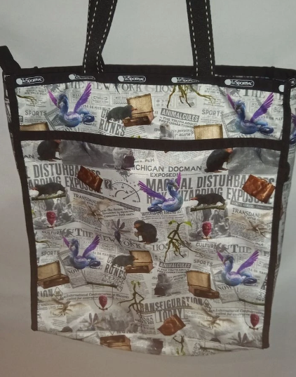 Fantastic beasts and where to find them rare lesportsac tote bag very good con
